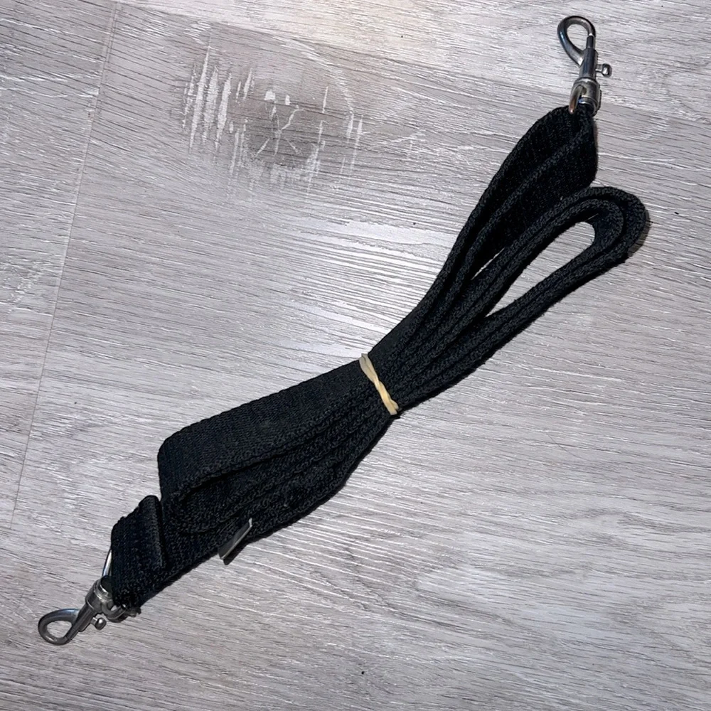 Black wide adjustable crossbody bag strap! - Picture 2 of 2